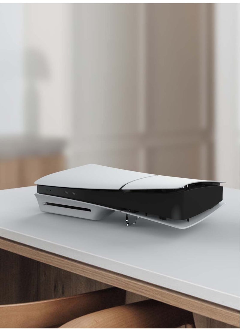 Stand for PS5 Slim ,Holder Horizontal Bracket For PlayStation 5 Slim Console Disc Transparent Acrylic