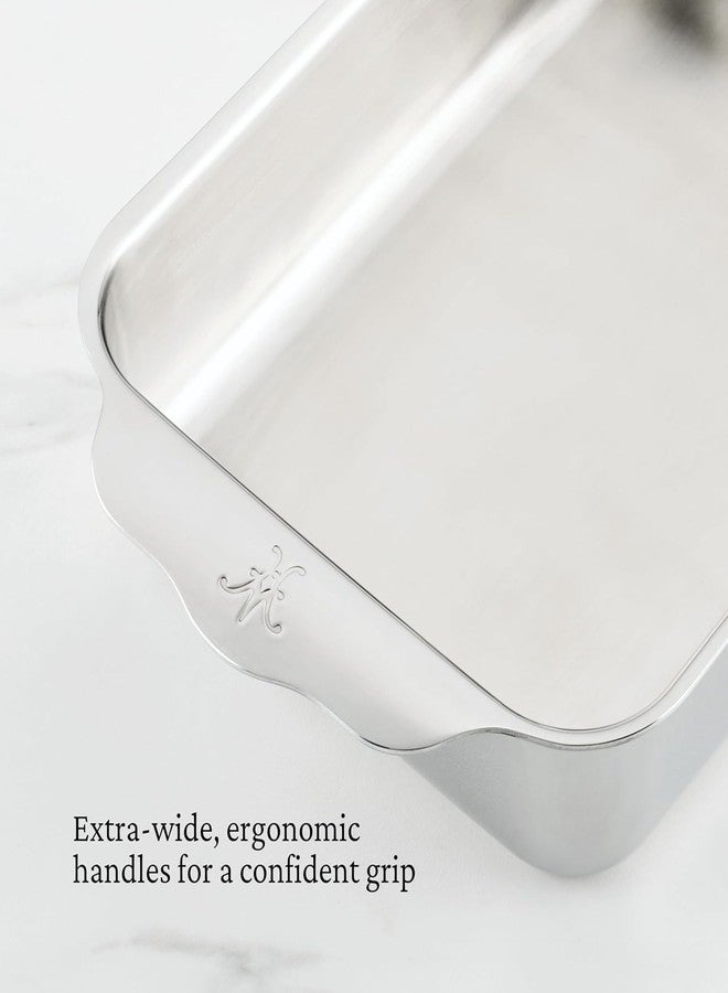 Hestan OvenBond Provisions - Tri-Ply Stainless Steel Small Rectangular Baking Pan (7 x 10") - Image 4