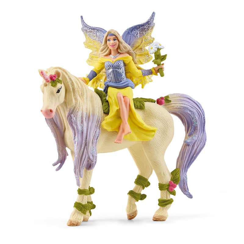 Schleich Bayala 7 PC Mermaid Unicorn and Fairy Toy Starter Set for Girls and Boys Cute Fairies and Unicorn Figures with Accessories Fantasy Figurine Animal Playset for Kids Ages 5 72178 - Image 5