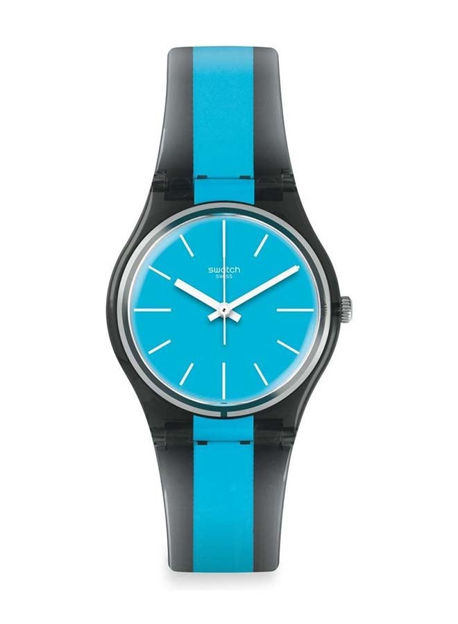 Swatch Unisex Azzurrami Quartz Movement Water Resistant Wrist Watch - 44 Mm - Image 2