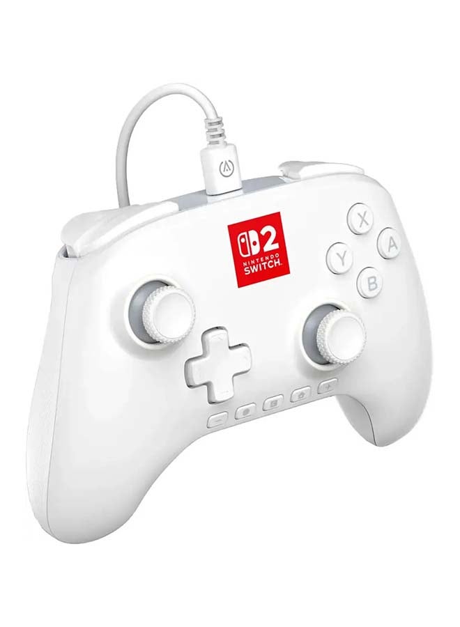 PowerA Advantage Switch 2 Lumectra White Wired Controller - Image 2