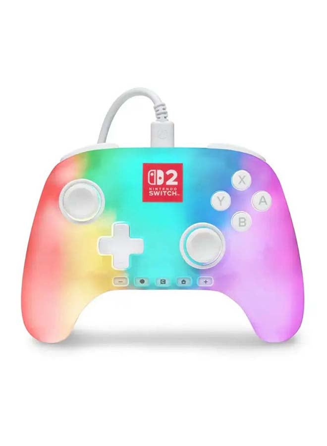 PowerA Advantage Switch 2 Lumectra White Wired Controller - Image 1