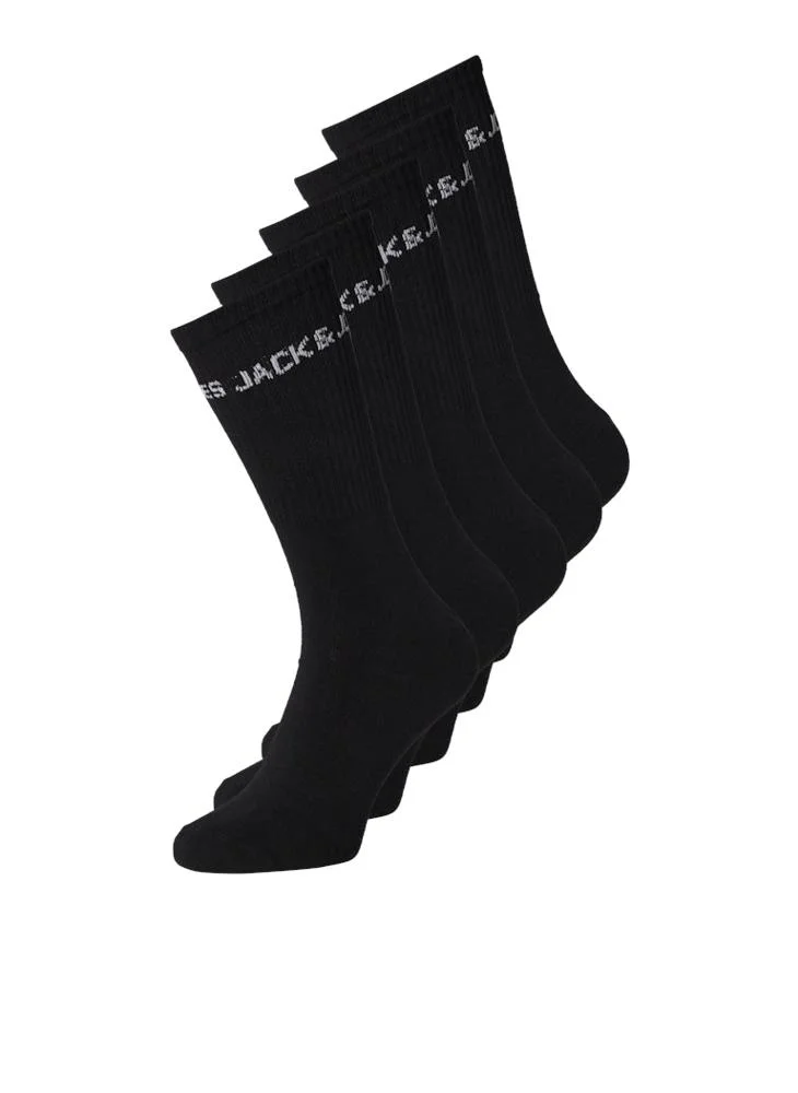 Jack & Jones Junior Youth 5 Pack of Tennis Socks