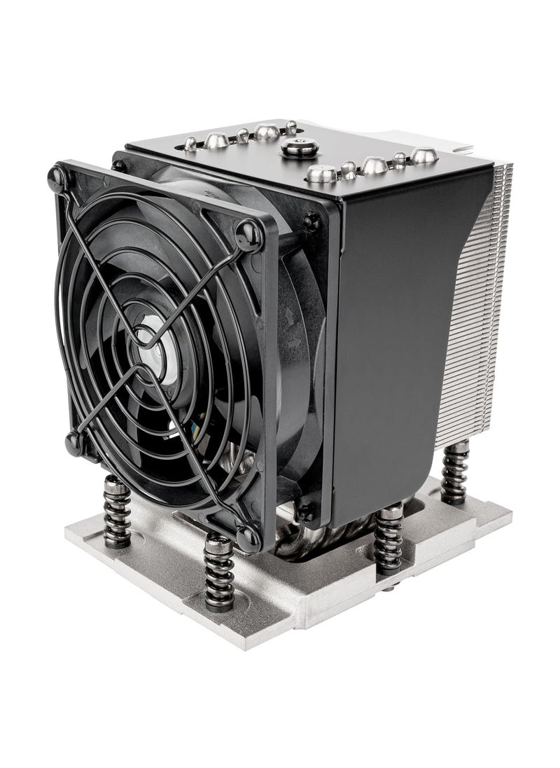 SilverStone SilverStone Technology XE04SP5 Black Fan Shroud 4U ServerWorkstation CPU Cooler for Socket SP5 SSTXE04SP5B  - Image 1