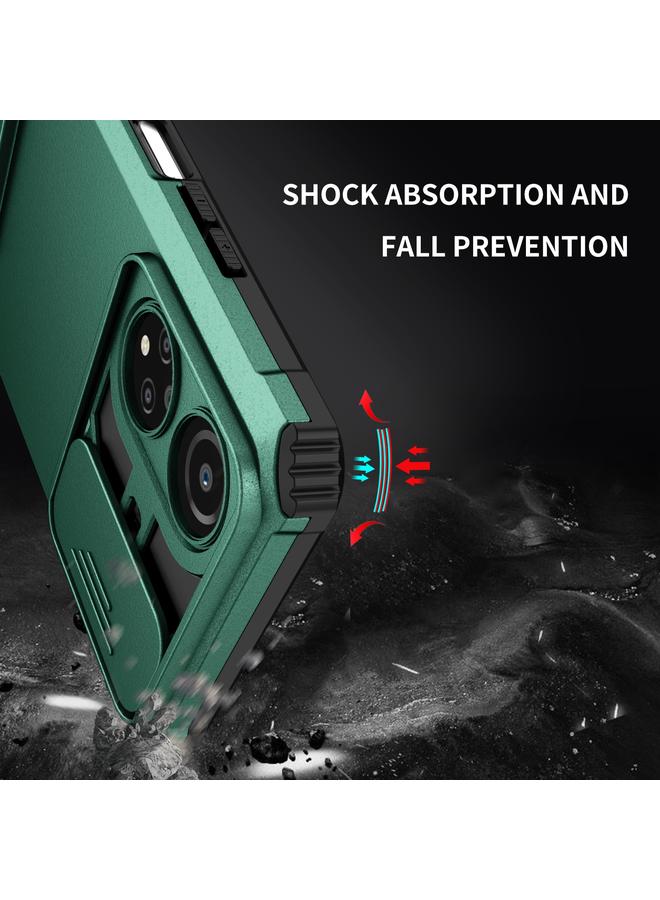 S-TOP Case For Honor X7 Stereoscopic Holder Sliding Camshield Phone Case - Image 4