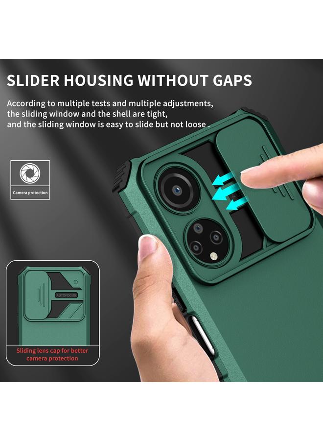 S-TOP Case For Honor X7 Stereoscopic Holder Sliding Camshield Phone Case - Image 5