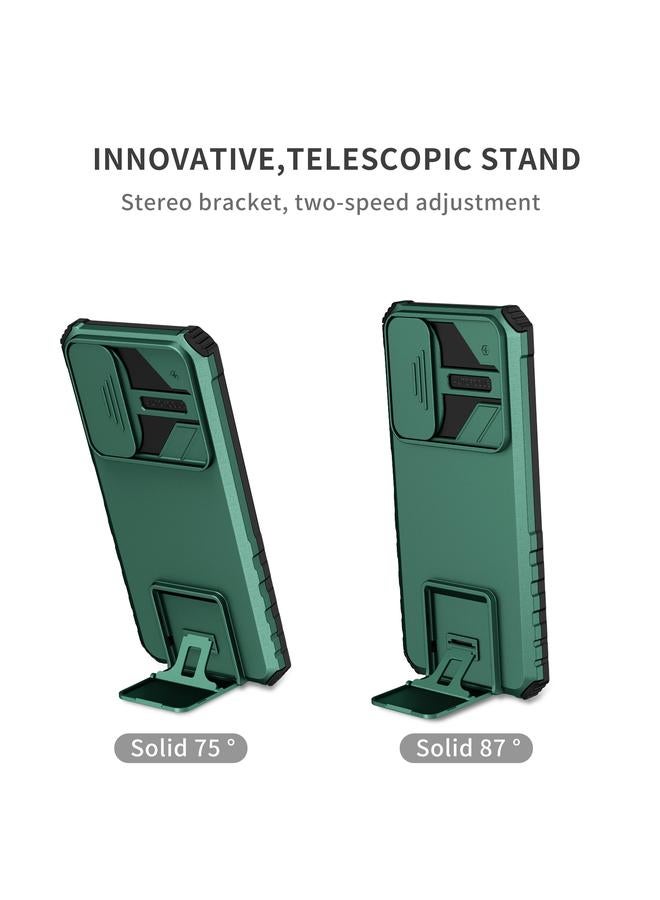 S-TOP Case For Honor X7 Stereoscopic Holder Sliding Camshield Phone Case - Image 2