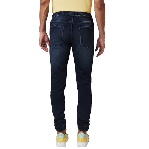 Spykar Men's Rover Regular Fit Mid-Rise Casual Jeans Dark Blue - Image 3
