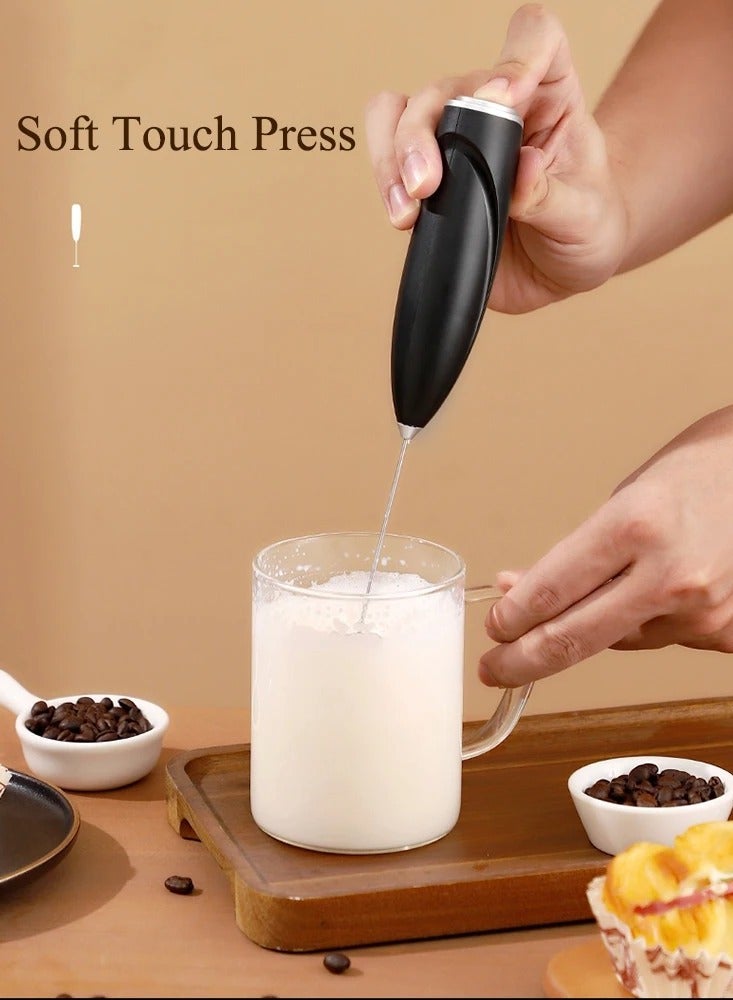 Milk Frother Handheld for Coffee,Foam Maker,Electric Whisk Drink Mixer for Lattes, Cappuccino,Frappe,Matcha,Hot Chocolate,Egg Mixer Multi-Purpose Hand Blender  - Image 4