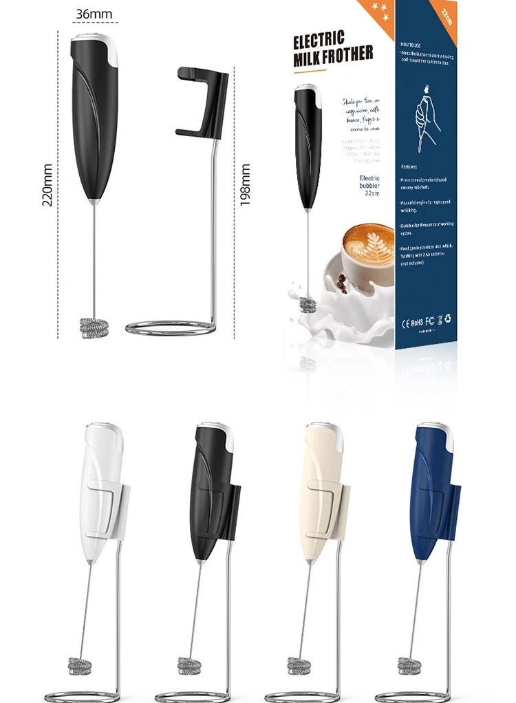 Milk Frother Handheld for Coffee,Foam Maker,Electric Whisk Drink Mixer for Lattes, Cappuccino,Frappe,Matcha,Hot Chocolate,Egg Mixer Multi-Purpose Hand Blender  - Image 5