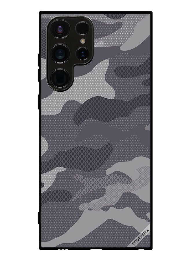 Covernex Protective Case Cover For Samsung Galaxy S23 Ultra Camouflage Pattern - Image 1