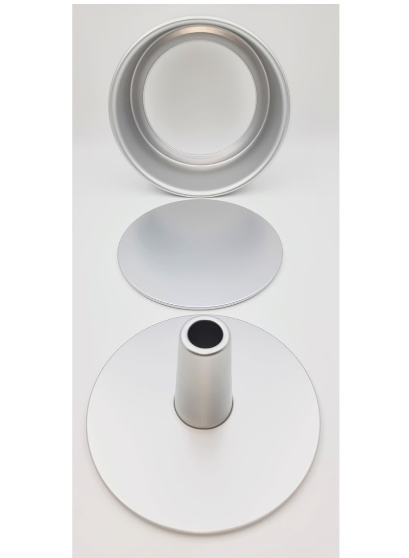 Round Cake Pan with Column and Removable Base - Image 3