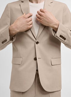 Mango Man Essential Regular Fit Blazer  - Image 4