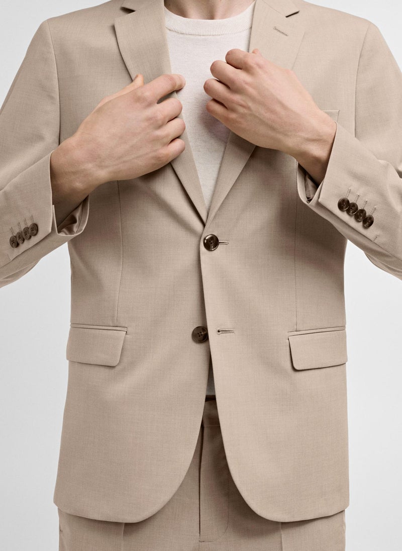 Mango Man Essential Regular Fit Blazer  - Image 4