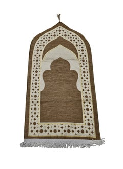 سمارت هوم سجادة صلاه للأطفال مبطنة بتصميم رسوم إسلامية منقوشة مبطنة ، بساط للصلاة بملمس ناعم ومريح مقاس٥٠x١٠٠ سم  - Image 1