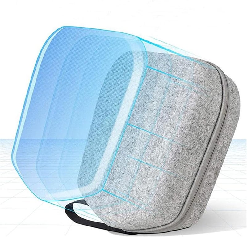 حقيبة حمل صلبة من إيفا لسماعة الواقع الافتراضي Meta Quest 2، حقيبة تخزين سفر واقية - Image 3