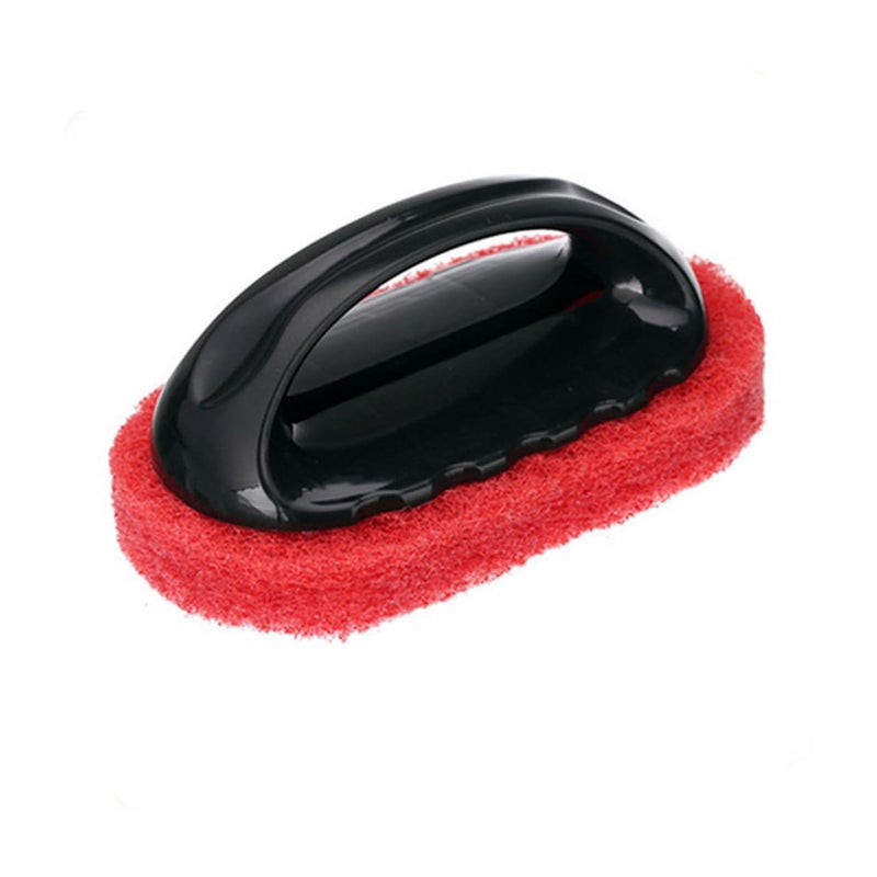 Long Handle Kitchen Cleaning Brush with Sponge Scrubber for Bathroom Easy to Dry - Image 2