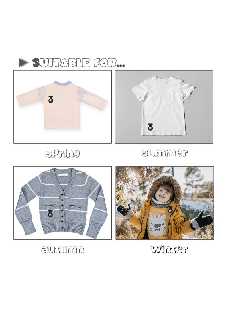 2-Pack AirTag Case Holder - Durable and Stylish Protective Covers for Apple AirTag Tracking Devices - Image 3