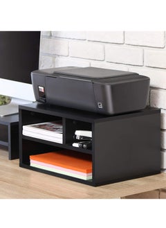 Printer Stands with 3 Storage Compartments-Desktop Paper Organizer Printer Stands with 3 Storage Compartments Desktop Paper Organizer-Suitable for office and home-Black - pzsku/Z1E094D8ED28244644F12Z/45/_/1644392711/8af30f50-8cb5-418e-a935-55e9cff56077