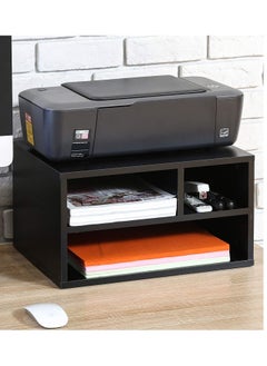 Printer Stands with 3 Storage Compartments-Desktop Paper Organizer Printer Stands with 3 Storage Compartments Desktop Paper Organizer-Suitable for office and home-Black - pzsku/Z1E094D8ED28244644F12Z/45/_/1644392711/f360a8f0-cef1-4cdf-9cc8-2fb2732dd497