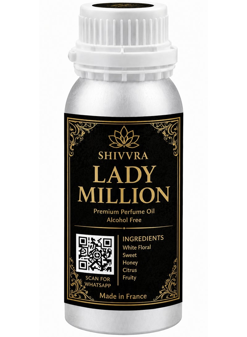 LADYY MIILLION Premium Fragrance Oil | Premium Fragrance | Long Lasting Aromatic Oil | Concentrated Aroma Oil | 500ml - Image 1