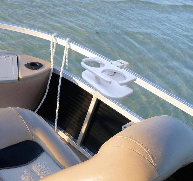 Brocraft Pontoon Boat Drinks Holder/Pontoon Boat Cup Holder/Square Rail Cup Holder - Image 3
