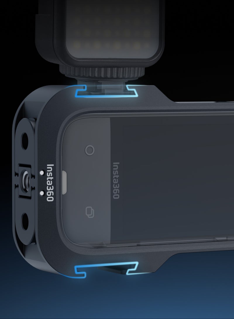انستا 360 إطار حماية X4 - أسود - Image 4