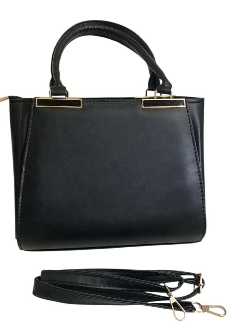 Classic Women’s Leather Bag – Crossbody & Handheld - Image 3