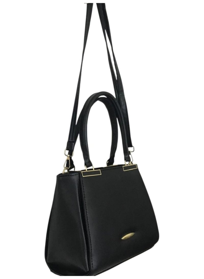 Classic Women’s Leather Bag – Crossbody & Handheld - Image 1