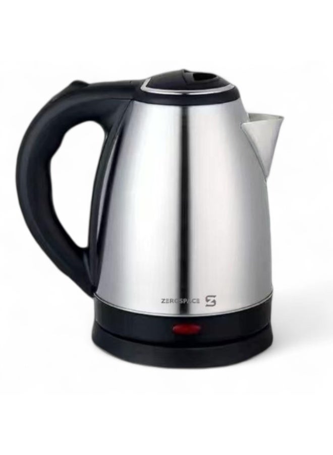 ZEROSPACE Kettle | Good Value Electric Kettle | Stainless Steel | 2 Years Warranty 2.0 L Black/Silver - Image 1