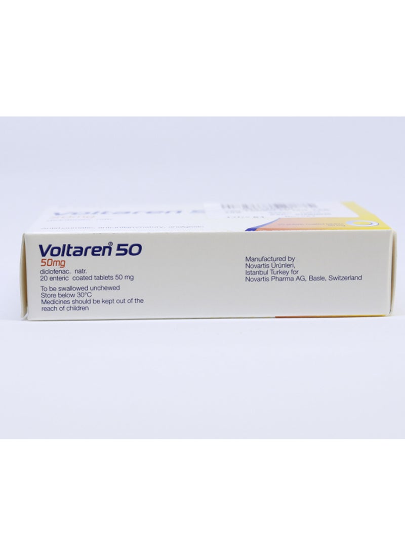 NOVARTIS Voltaren 50mg Tablet 20's  - Image 2