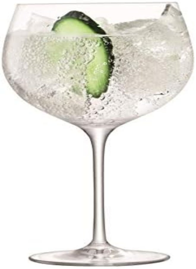 AKDC - Lsa International Balloon Gin Balloon Glass 680 Ml Clear, Set Of 4, Dishwasher Safe, Bl03 - Image 1
