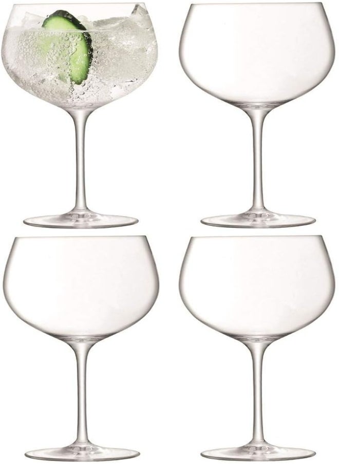 AKDC - Lsa International Balloon Gin Balloon Glass 680 Ml Clear, Set Of 4, Dishwasher Safe, Bl03 - Image 1