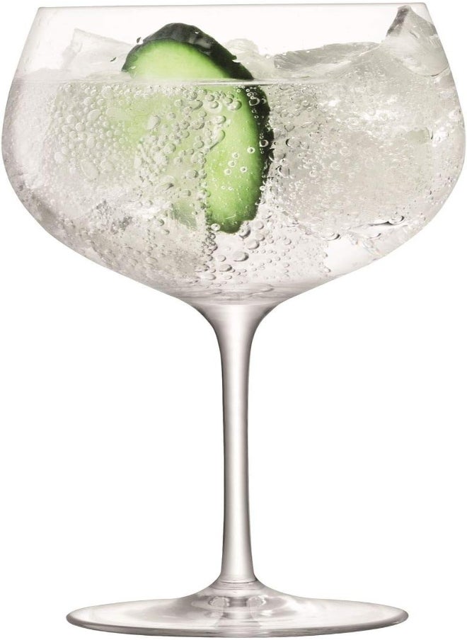 AKDC - Lsa International Balloon Gin Balloon Glass 680 Ml Clear, Set Of 4, Dishwasher Safe, Bl03 - Image 1