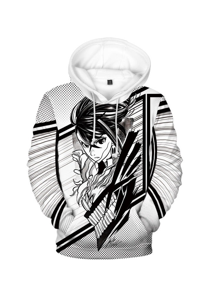 Anime DAN DA DAN 3D Hoodie Sweatshirt Men's Hooded Long Sleeve Sweatshirt - Image 1