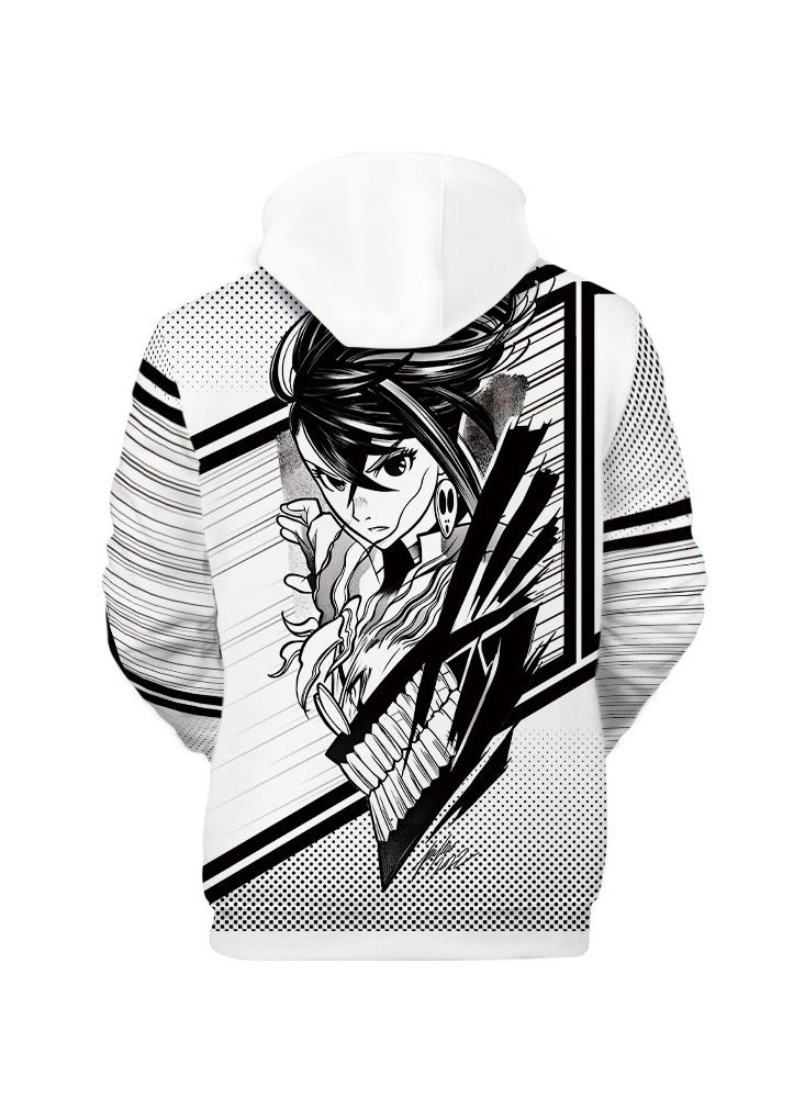 Anime DAN DA DAN 3D Hoodie Sweatshirt Men's Hooded Long Sleeve Sweatshirt - Image 4