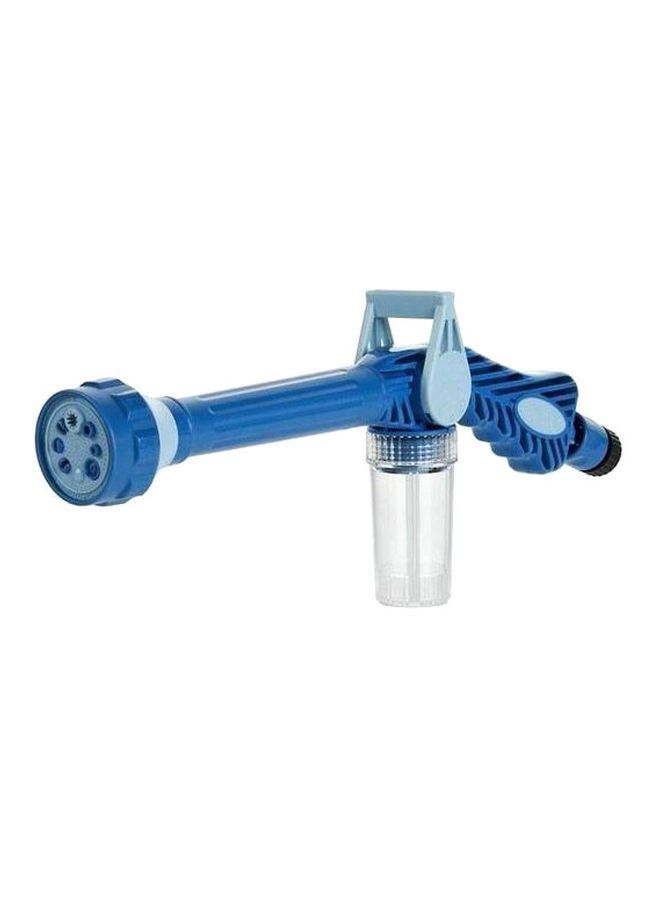 NIBEMINENT 8-Nozzle Multifunction Water Cannon Sprayer Blue/Clear - Image 1