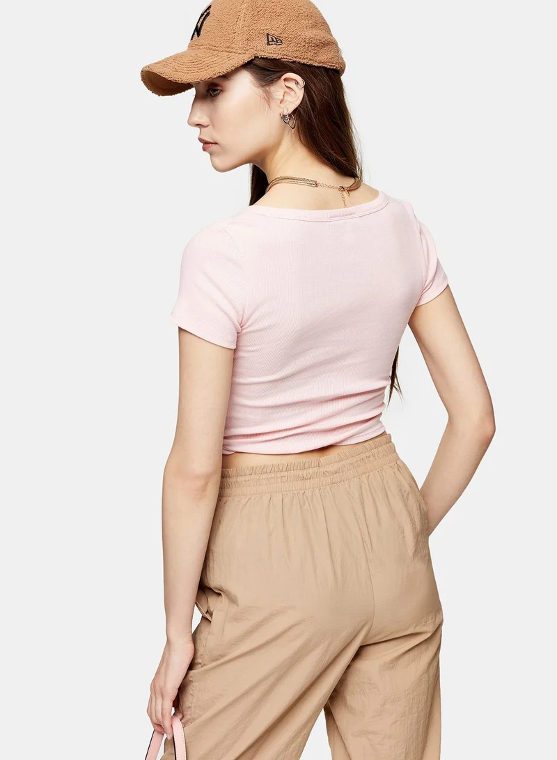 TOPSHOP Wrap Top