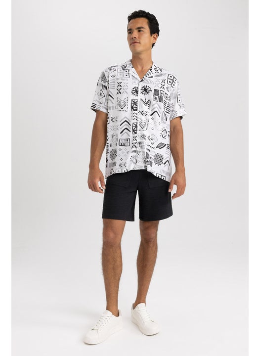Man Regular Fit Bermuda