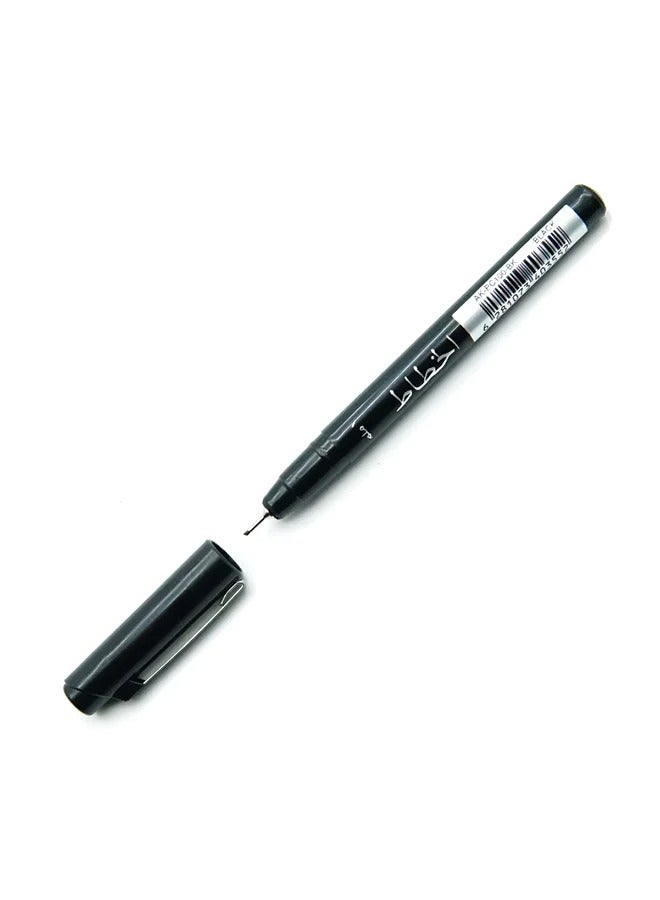 Al Khatat Arabic Calligraphy Pen Colour Black Size 1 mm
