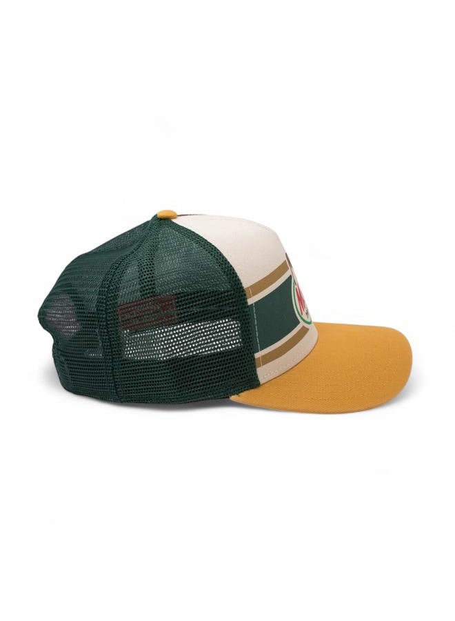 AMERICAN NEEDLE Mack Trucks Unisex Adjustable Snapback Baseball Hat, Sinclair (Ivory/Green/Yellow), One size - Image 5