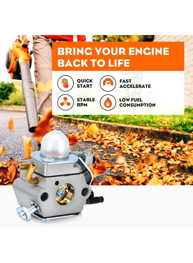 Hipa C1U-K42 Carburetor + Tune Up Kit Air Filter for Echo PB2100 Handheld Leaf Blower - Image 4