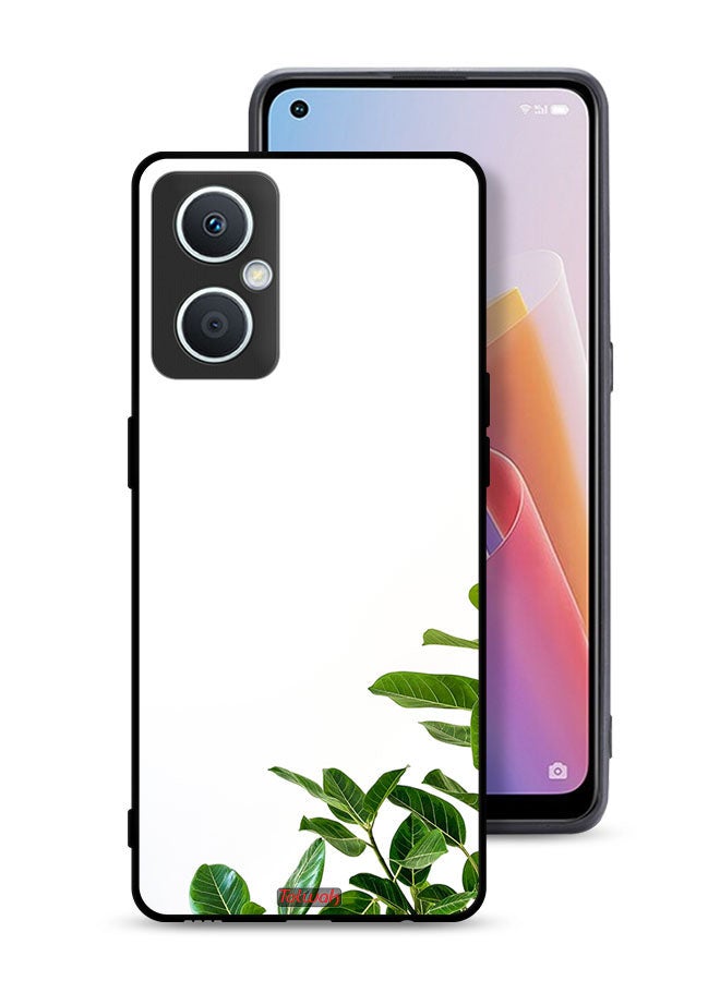 Tolwak Oppo A96 5G (China) Protective Case Cover Josh Calabrese Leaves - Image 1