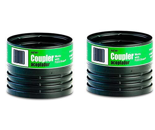 Flex-Drain 55020 Drain Pipe Coupler Adapter, Female to Female (2 Pack) - Image 5