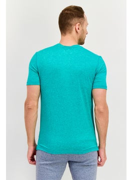 Avalanche Men Sportswear Fit Short Sleeve Training T-Shirt, Green  - Image 4