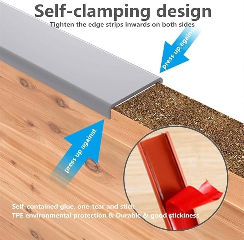 Green 25mm Self Adhesive U Shaped Rubber Edge Trim Flexible TPE Protector for Furniture - Image 3