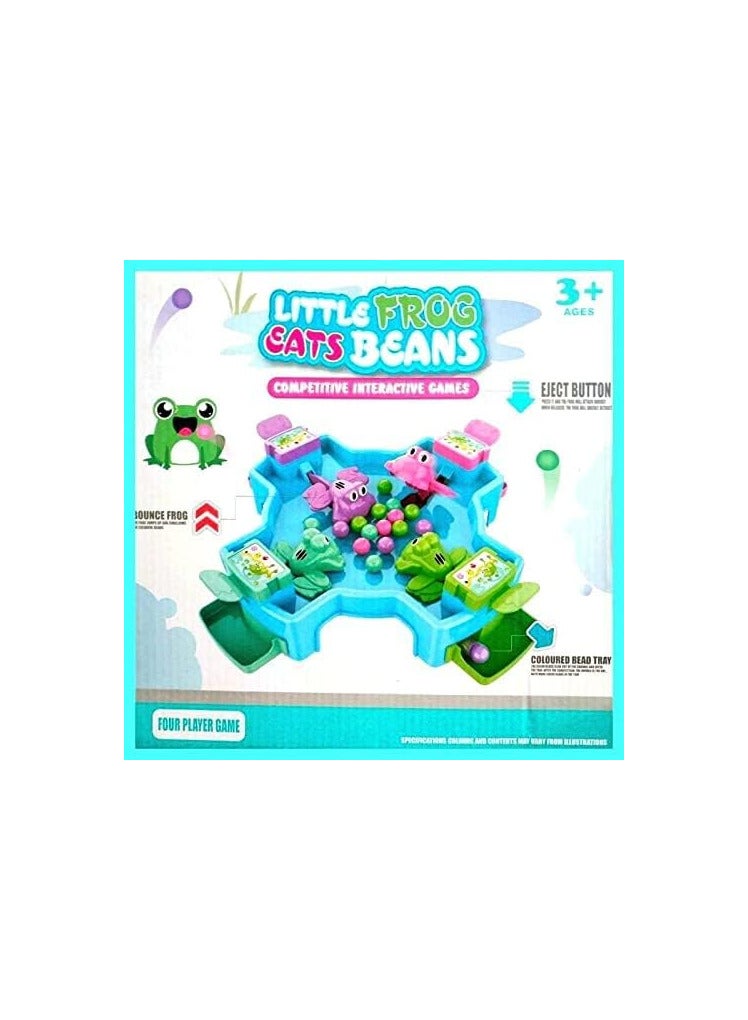 لعبة الضفدع الجائع المستوردة 🐸 بحجم كبير ومناسبة لـ 4 لاعبين! لعبة عائلية ممتعة تعتمد على التنافس في جمع أكبر عدد من الكرات. مثالية للترفيه وقضاء وقت ممتع مع الأسرة! - Image 3