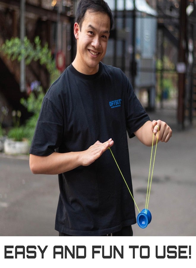 Cheatcode Yoyo by Brandon Vu | Master Fingerspin Tricks | A Responsive & Unresponsive Yo-yo for Kids, Teens & Adults | Great Yo Yo For Beginners | Extra Professional Ball Bearing Kit Included | Offset - Image 5