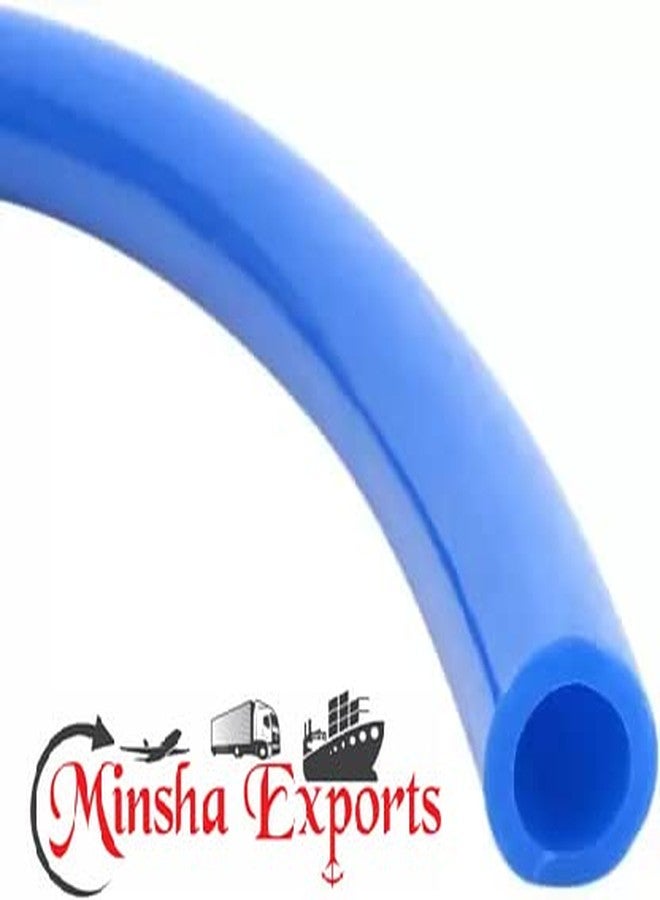 MINSALES ® Heavy Duty Industrial Use Polyurethane Pneumatic Air Compressor Tubing PU Hose Tube 10 meter with SP20+PP20-1/4 BSP Hose Pipe (10 m, Blue) meter - Image 3
