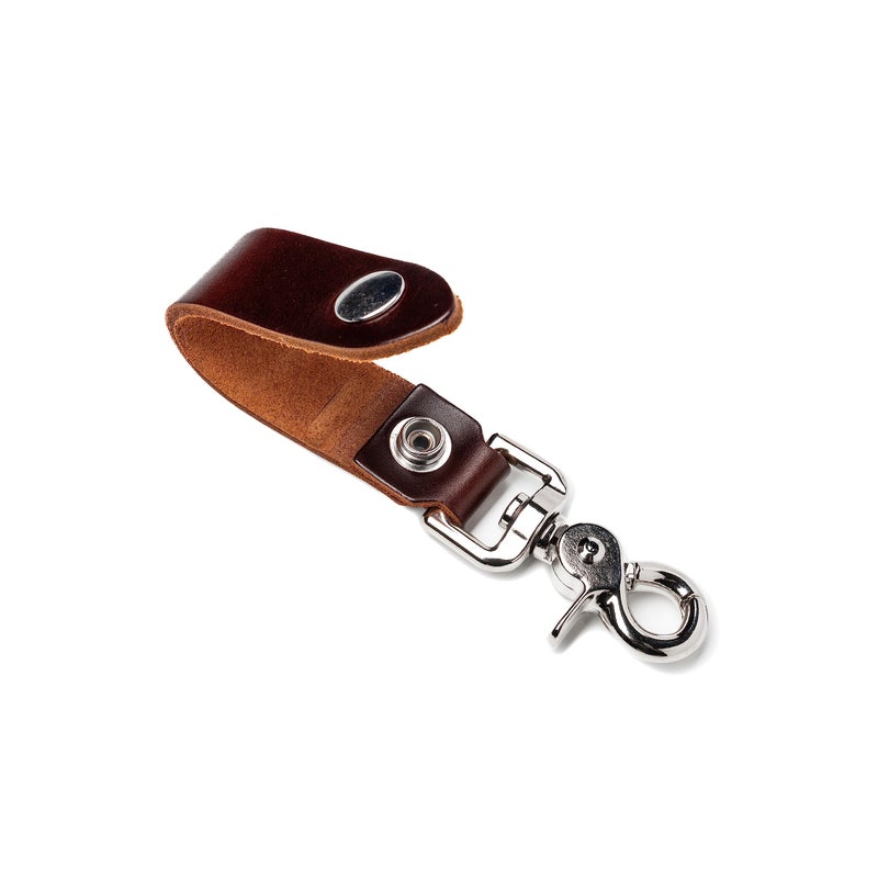 Relentless Tactical | Ultimate Leather Valet Keychain â€“ Made in USA â€“ Handcrafted from Full Grain Leather â€“ Quick Detach Belt Keeper & Key Ring Organizer - Image 2